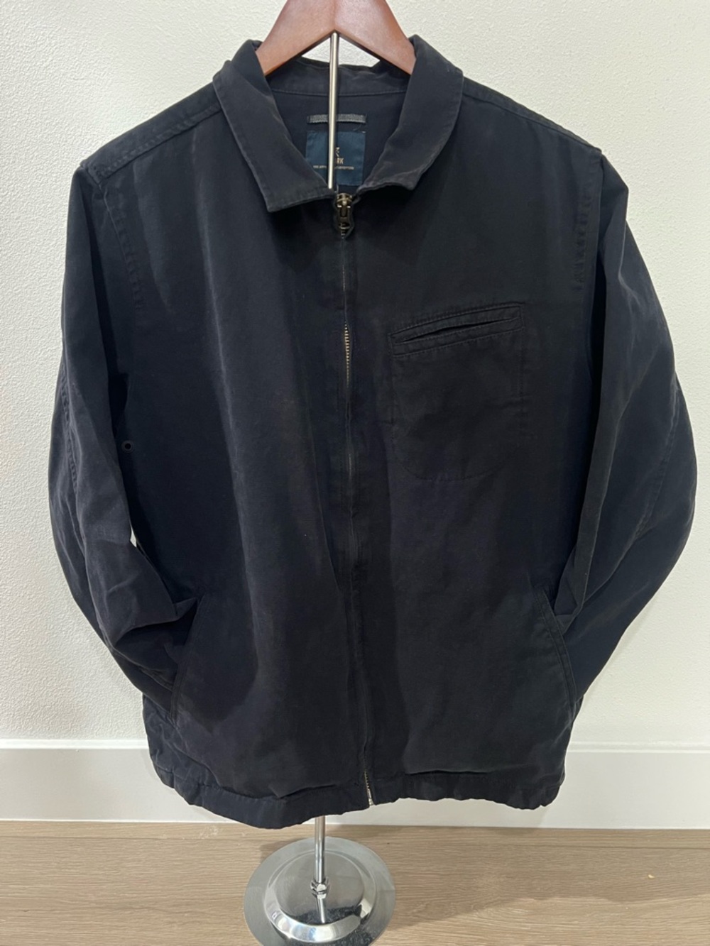 Roark Station Canvas Jacket Visit - Black Size Large